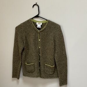 Vintage Talbots wool cardigan